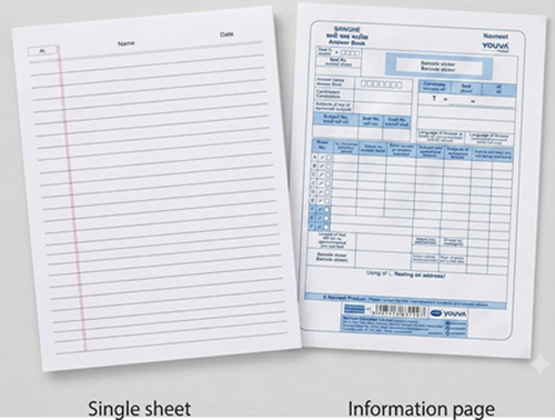 VIZN exam supplement sheets